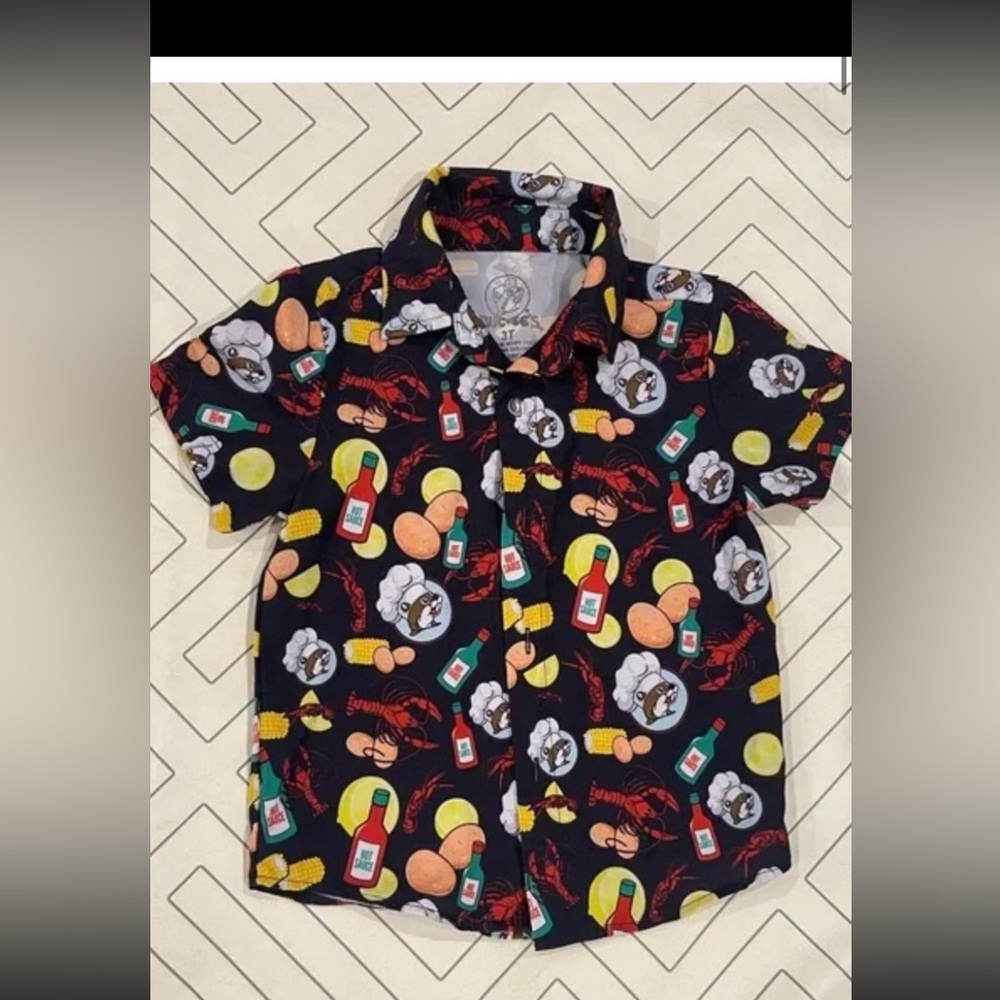 2T sea food boil buc eees button up